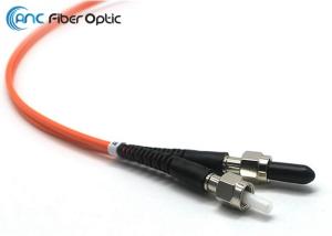 China Industrial Fiber Optic Patch Cord Multimode OM1 OM2 OM3 OM4 OM5 SMA 905-ST factory