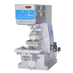 China semi-automatic ink well mini desktop air pressure pad printer for sale factory