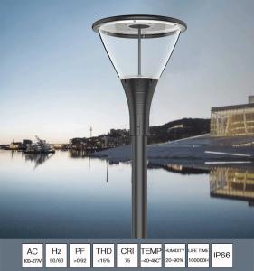 China Ufo All In One Human Sensing Cri75 240v Solar Led Garden Light factory