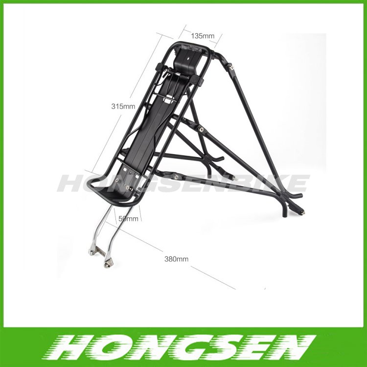Aluminum alloy mountain bicycle rear carrier shelf