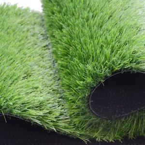 China Tennis Field Synthetic Turf Mat , 7mm-50mm Green Turf Carpet For Sports factory