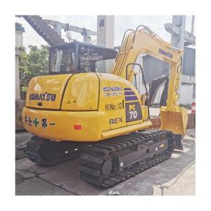 China Japan Manufactured Komatsu PC70 Excavator with Good Health and 0.3 m3 Bucket Capacity factory
