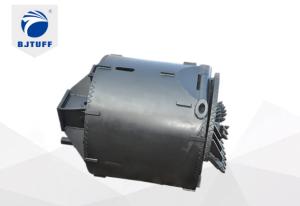 China 1300mm 15 Bullet Teeth Hard Rock Drilling Bucket With Double Unlocking System factory