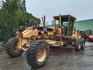 China Original Paint Used CAT 140k Motor Grader For Sale/Used CAT Motor Grader With Powerful Engine factory