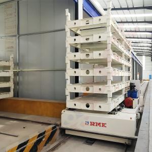 China Flat Car Of 20t Capacity For Industrial Cargo Handling factory