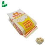 Custom Logo Printed Greaseproof Paper Microwave Popcorn Bags