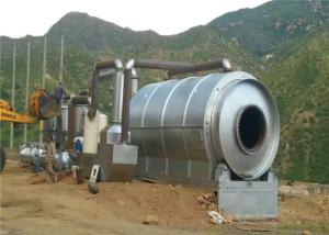 China scrap tire Pyrolysis Recycling Plant Waste Tyre Plastic Pyrolysis Machine To Fuel Oil factory