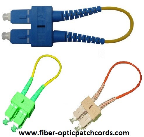 SC UPC LC APC Fiber Optic Loopback OM3 OM4 with ROHS Certification