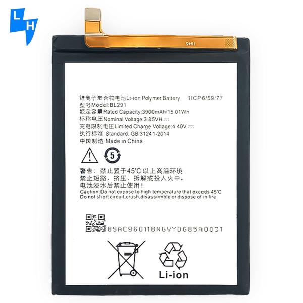 A Compatible For MOTO Durable Battery for Lenovo A5 L18021 BL291 3900mAh Lithium