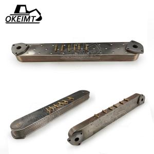 China 1-21700033-0 Engine Oil Cooler Core For ISUZU Engine 6RB1-7P 6D17 Hitachi Excavator EX400-1 factory