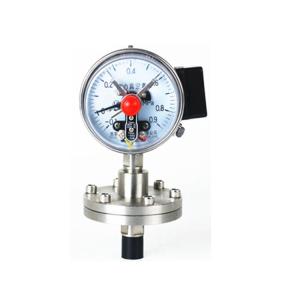 China 316L Stainless Steel Contact Pressure Gauge Electric Pressure Manometer 250Mpa factory