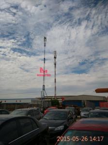 China lattice Integrated telecom base station tower factory