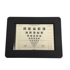 China 30cm Work Distance E Chart Vision Tester Black Frame Stand factory