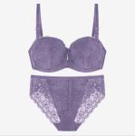 BEIZHI Stylish D Cup Bra Brief Sets 2021 High Quality Lace Bra Set Underwired