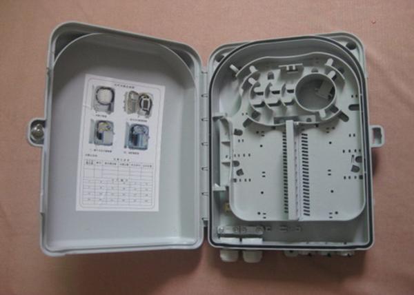 SC LC Fiber Optic Distribution Box , fiber distribution cabinet ABS Plastic