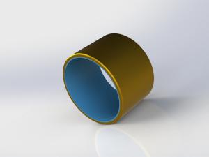 China PLAT Water Lubricated Guide Vane Bearing Bushing Maintenance-Free Self-Lubricating Way factory
