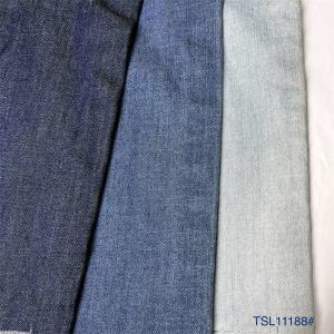 China Twill Denim Tencel Cotton Blend Fabric For Garment Dress Shirting factory