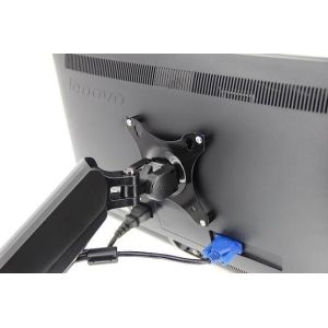 OEM LCD Monitor Lift , Telescopic Multi - Function Alloy Dual-Screen Display