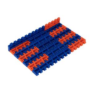 China Custom Plastic Conveyor Belt Oil Resistant Flush Grid Conveyor Belt factory