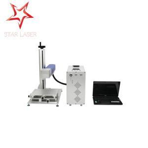 China Piston Ring Industrial Laser Marking Machine Focusable Beam Brass Engraver factory