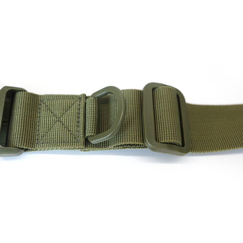 Polyester Plastic Buckle Nylon Belt 100CM Canvas Ribbon Belt