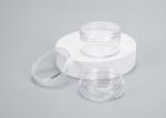 Cosmetic Lotion Cream Clear Round Containers With Lid 10g 15g 30g