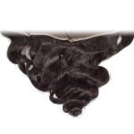 Brazilian Loose Wave Lace Closure 13 By 4 Inch None Processed Virgin Hair