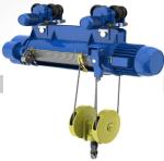 Workshop Double Speed Electric Cable Hoist Trolley High Efficiency For Monorail