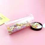 20 OZ 600ml FDA Clear Empty Plastic Food Storage Jars With Lids