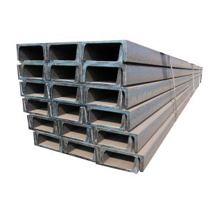 China Stainless Galvanized Steel C U Channel Profile S235 Q235 12m factory