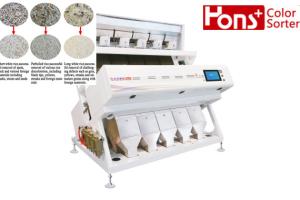 China Intelligent 54 Million CCD Optical Color Sorter For Rice Agriculture factory