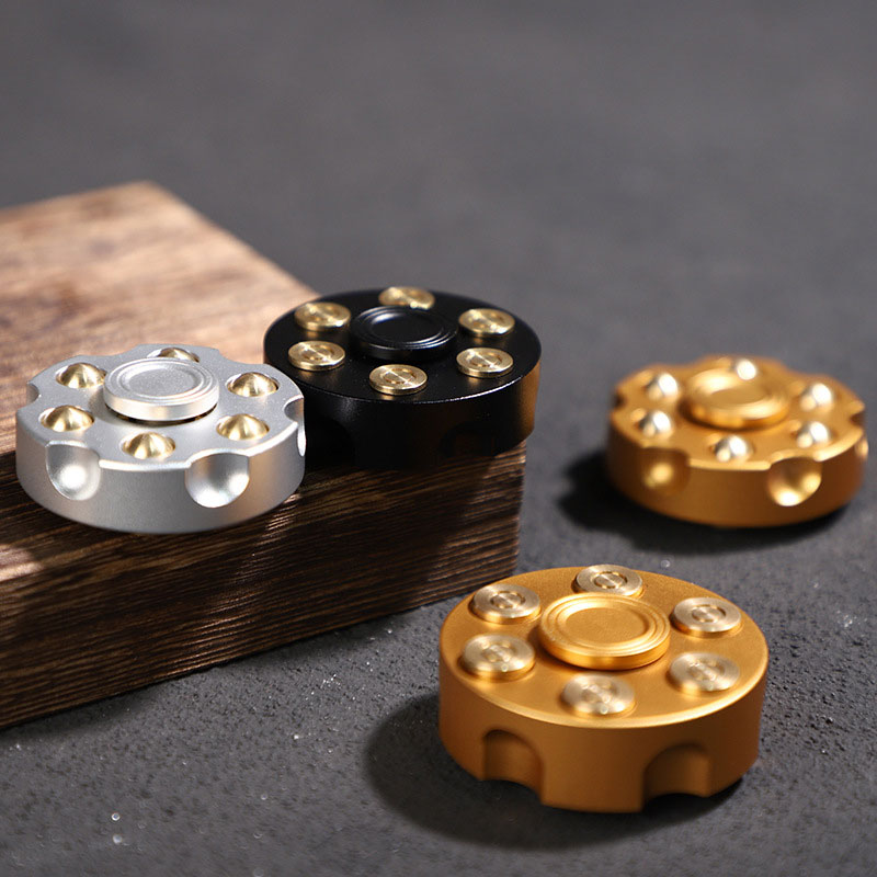 Experience the Benefits of Pressure Relief with the Aluminum Copper Fidget Spinner Toy
