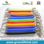 Plastic Popular Spring Spiral Key Holder W/Executive Swivel
