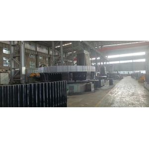 China Custom Segment Rotating Cast Steel Mill Girth Gear Large Diameter on sale