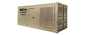 China 1650 KVA-2750 KVA Square Cabin Generator Set Military Quality factory