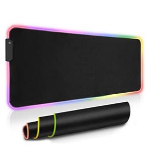 Personalised Colorful Light RGB Mouse Pad Led Gaming Keyboard Mouse Pad