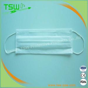 China OEM Nonwoven Disposable Surgical Face Mask 17.5*9.5cm factory