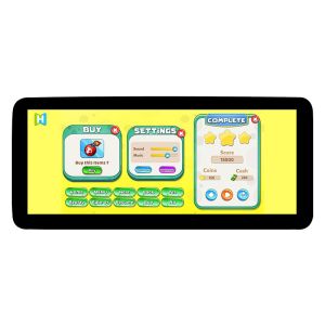 12.3 Inch 1920x720 Sunlight Readable Pcap Monitor TFT Display