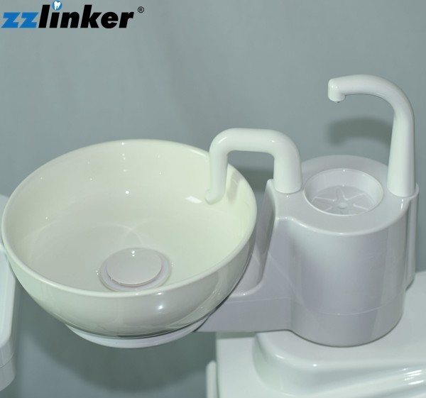 4 Holes Ceramic Spittoon Height 860mm Dental Chair Unit