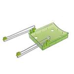 Fridge Organizer Space Saver Shelf Plastic Refrigerator Storage Box Freezer