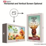 JCVISION 65'' Outdoor Waterproof Digital Signage Wall Mounted LCD Display