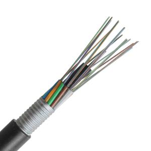 China Aluminum Stranded Loose Tube GYTA-24B1 Outdoor Fiber Optic Cable factory