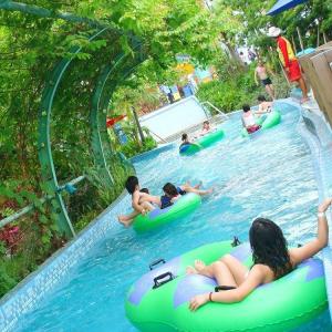 China High Capacity Water Park Lazy River Artificial Water Stream New Condition factory