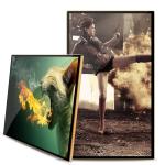 Large Wall Mounted Touch Screen Kiosk 21.5 32 43 55 65 Inch Interactive