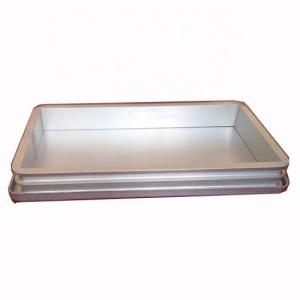 China Aluminum tray for shrimp or other seafood factory