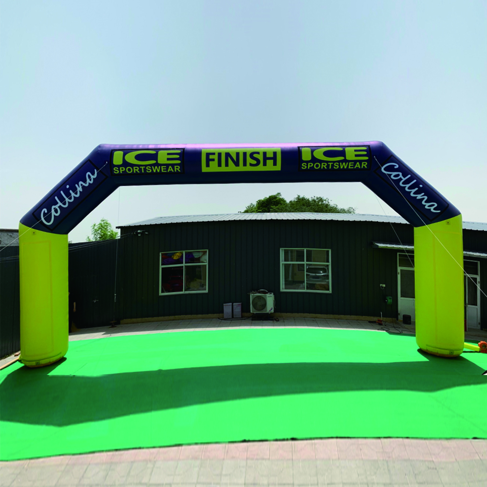 420D Oxford cloth customize logo size Commercial Advertising inflatable arch