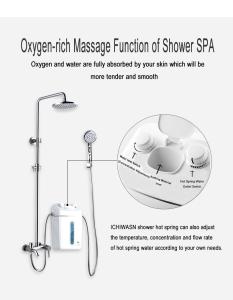 China No Electricity Oxygen Rich Spa Shower Units factory