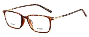 China Unisex Brown Plastic Parim Eyeglasses Frames Low Profile Elegance Design factory