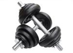 cast iron 15kg 20kg 30kg set painting adjustabel dumbbell barbell factory