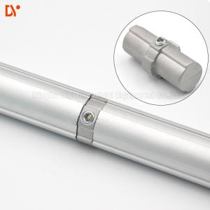 China ADC12 Joint Straight Lean Tube Connector OD 28mm Thickness 1.7mm factory